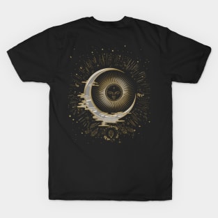 The sun and the moon with stars T-Shirt